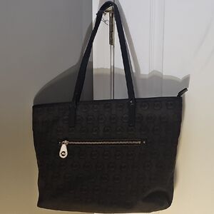 Michael Kors Black Monogram Tote